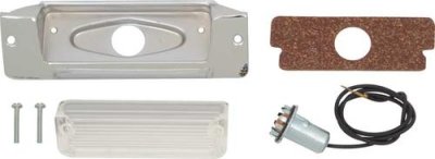 Nummerplåts belysning, sats